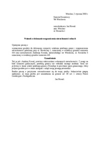 Wzór-Wniosek o dokonanie rozgraniczenia nieruchomości rolnych