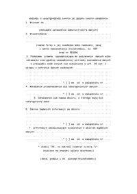 Wzór-Wniosek o udostępnienie danych ze zbioru 