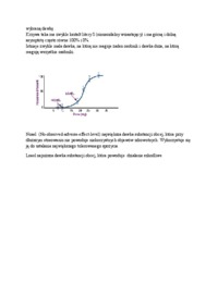 Zależności dawka-efekt i dawka-odpowiedź