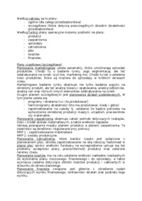 Proces planowania-opracowanie