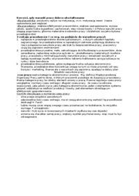 korzysci-dobrze-uksztaltowanych-warunkow-pracy-opracowanie