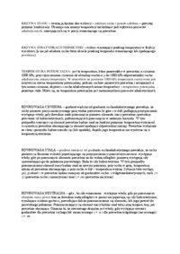 Pojęcia - adiabata i równowaga