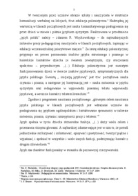 Edukacja polonistyczna w klasach początkowych- pedagogika