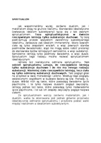 Wykład o spirtyualizmie