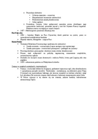 Rozdrobnienie feudalne - wykład