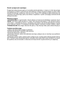 Dowody i postępowanie wyjaśniające - wykład