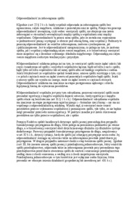 Odpowiedzialność za zobowiązania spółki jawnej - wykład