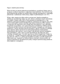 Pojęcie i charakter prawa do firmy - wykład