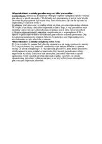 Odpowiedzialność za szkodę - wykład