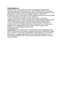 Powszechne źródła prawa pracy - wykład