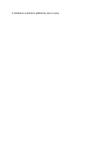 Stosunek pracy - wykład