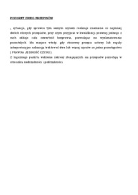 Zbieg przepisów i przestępstw - opracowanie 