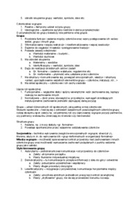 Sfery stosunków z innymi ludźmi - wykład 