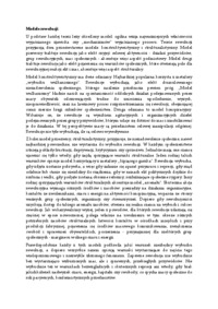Modele rewolucji - socjologia