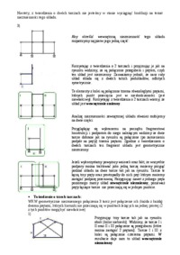 Geometryczna niezmienność układu - projekt 1