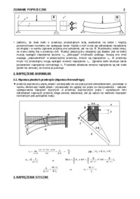 Zginanie poprzeczne - sformułowanie problemu 