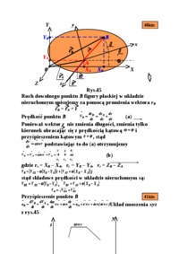Kinematyka - wykład 6