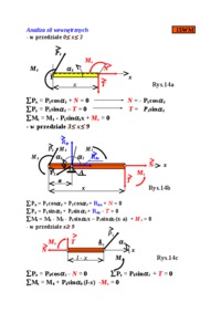  Wytrzymałość Materiałów - zadanie