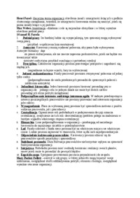 kierowanie zespołami - Henri Fayol , omówienie