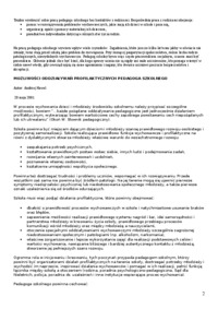 PEDAGOG SZKOLNY- pedagogika