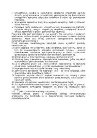 kierowanie zespołami - rekrutacja, omówienie