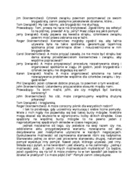 Po burzy mózgów, omówienie