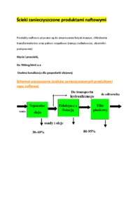 Ścieki zanieczyszczone produktami naftowymi - omówienie zagadnienia