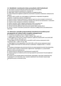 Zagospodarowanie placu budowy projekt 2 - omówienie