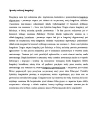 Sposoby realizacji koagulacji - omówienie