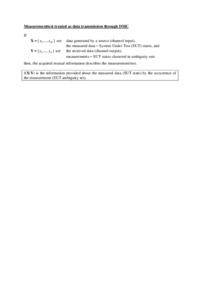 Pomiar traktowany jako próba transmisji danych przez DMC