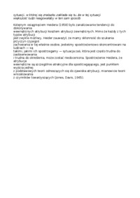 Istota procesu atrybucyjnego - wykład