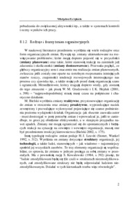 Zarządzanie procesami zmian - wykład