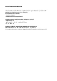 metody-oznaczania-przeciwutleniaczy-opracowanie