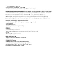 Oznaczanie związków mineralnych - wykład