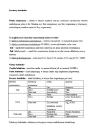 Roztwory i układy koloidalne - wykład