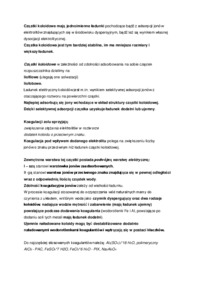 Koagulacja i flokulacja - wykład