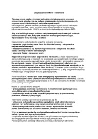 Oczyszczanie ścieków - wykład