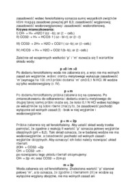 Parametry wody - wykład