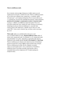 Tlenowa stabilizacja osadu - wykład