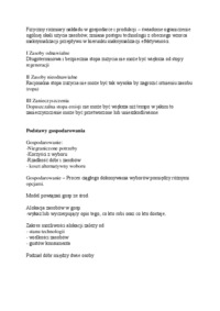 Funkcje gospodarcze środowiska - wykład