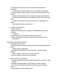 Taryfowe instrumenty ochrony rynku -opracowanie