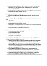 Wspólna polityka rolna -opracowanie