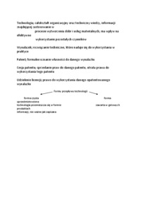 Technologia -opracowanie