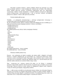 Zasady, metody i formy stosowane w nauczaniu rzutów w piłce ręcznej-opracowanie