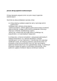 proces-emisji-papierow-wartosciowych-opracowanie