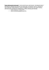 System informacji przestrzennej-opracowanie
