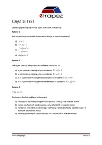 Funkcje uwikłane - odpowiedzi do zadań