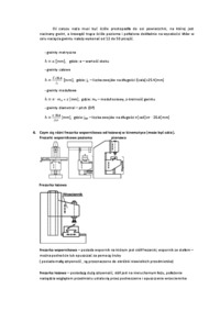 Klasyfikacja ruchów zespołów technologicznych w obrabiarkach - omówienie