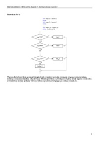 Instrukcje sterujące - omówienie