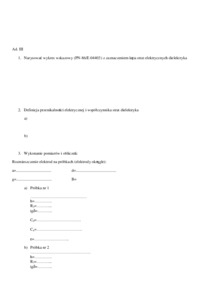 Badanie współczynnika strat - omówienie